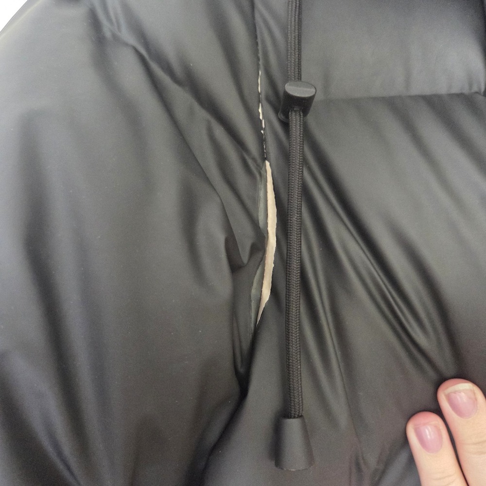 Pendelton Down Filled Black Long Puffer Waterproof Jacket Womens Size Medium - Picture 11 of 16
